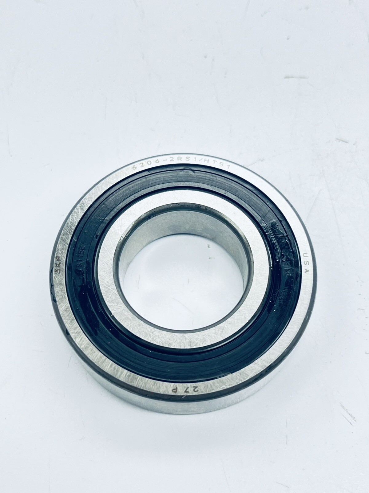 LOT OF 4 SKF 6206-2RS1 DEEP GROOVE BALL BEARING 30mmID 62mmOD 16mmWIDE