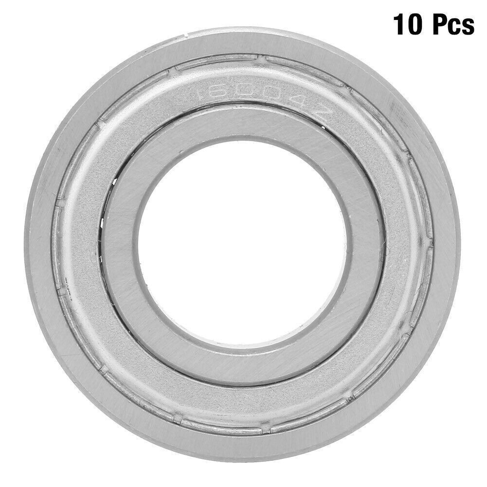 10pcs Steel High Speed Double sided Sealed Deep groove Ball Bearings