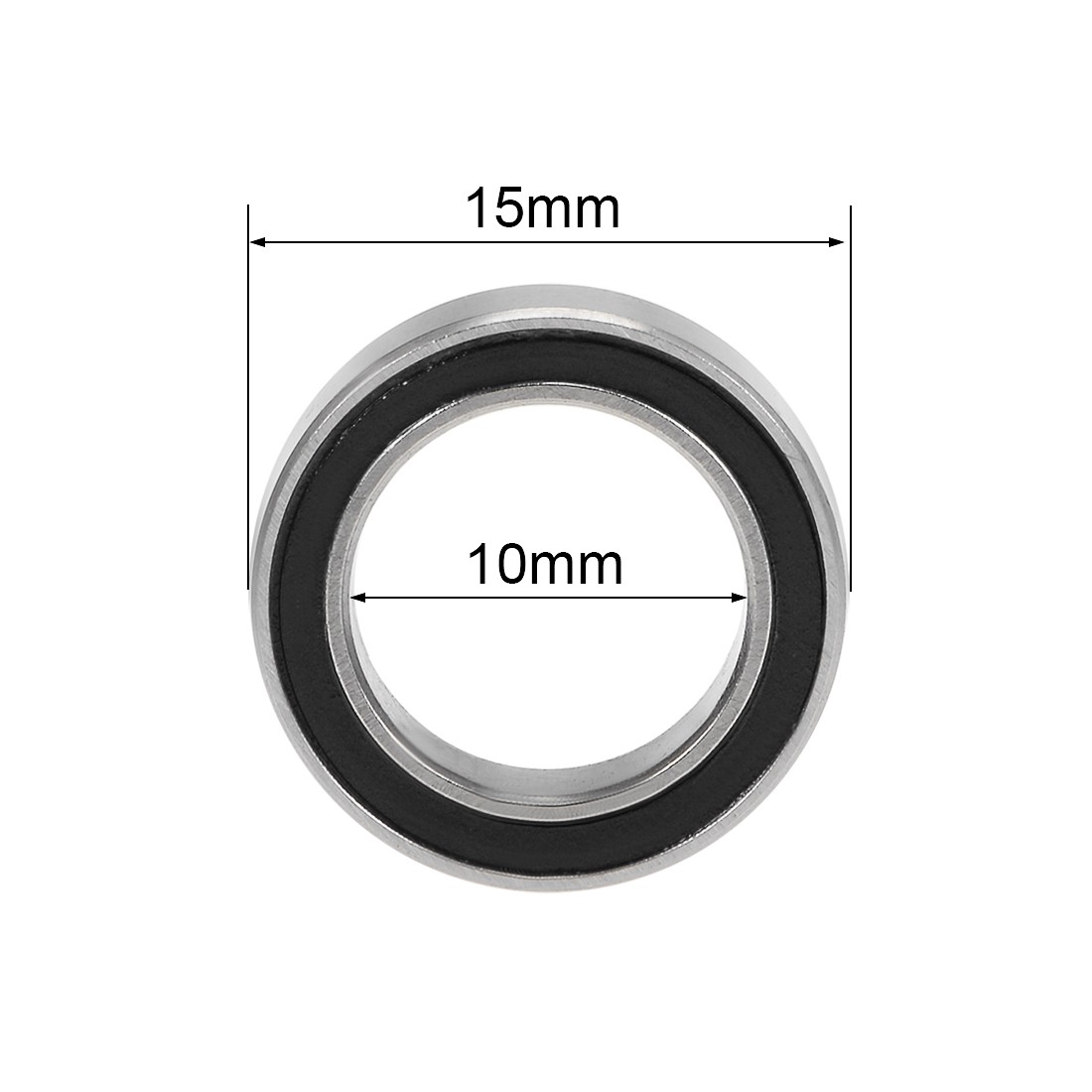 6700-2RS Deep Groove Ball Bearings Z2 10mmx15mmx4mm 10pcs