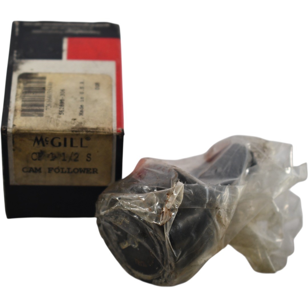 NEW McGill CF 1 1/2 S CAMROL Sealed Cam Follower Bearing 1.5 Roller 5/8 Stud