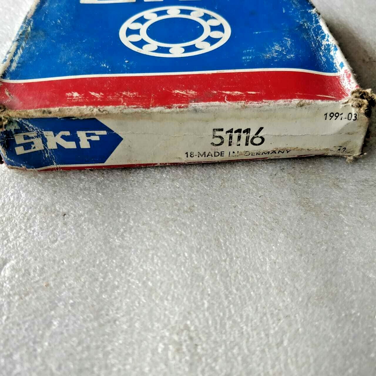 51116 Thrust Ball Bearing 80X105X19 MM SKF GERMANY