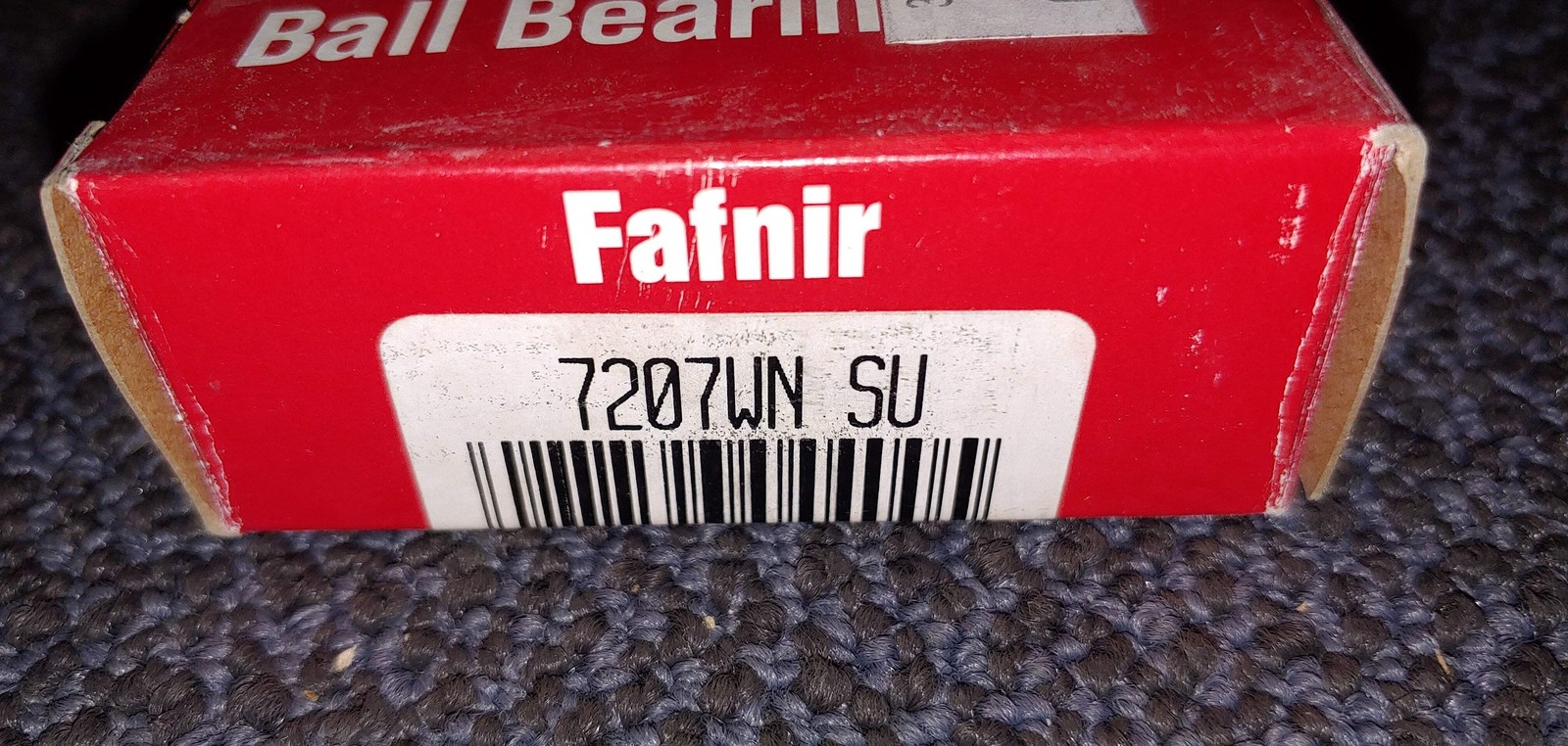 Fafnir 7207WN SU 7200WN Light Duty Angular Contact Ball Bearing, 35 mm Bore Dia,