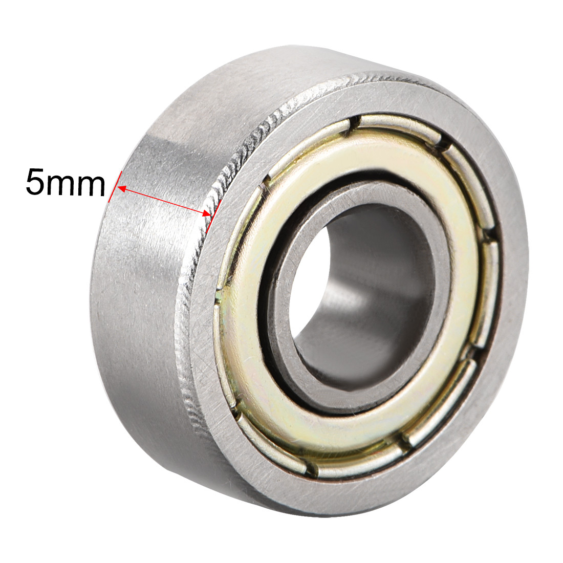 20pcs 605ZZ Deep Groove Ball Bearing Double Shield High Carbon Steel Z1