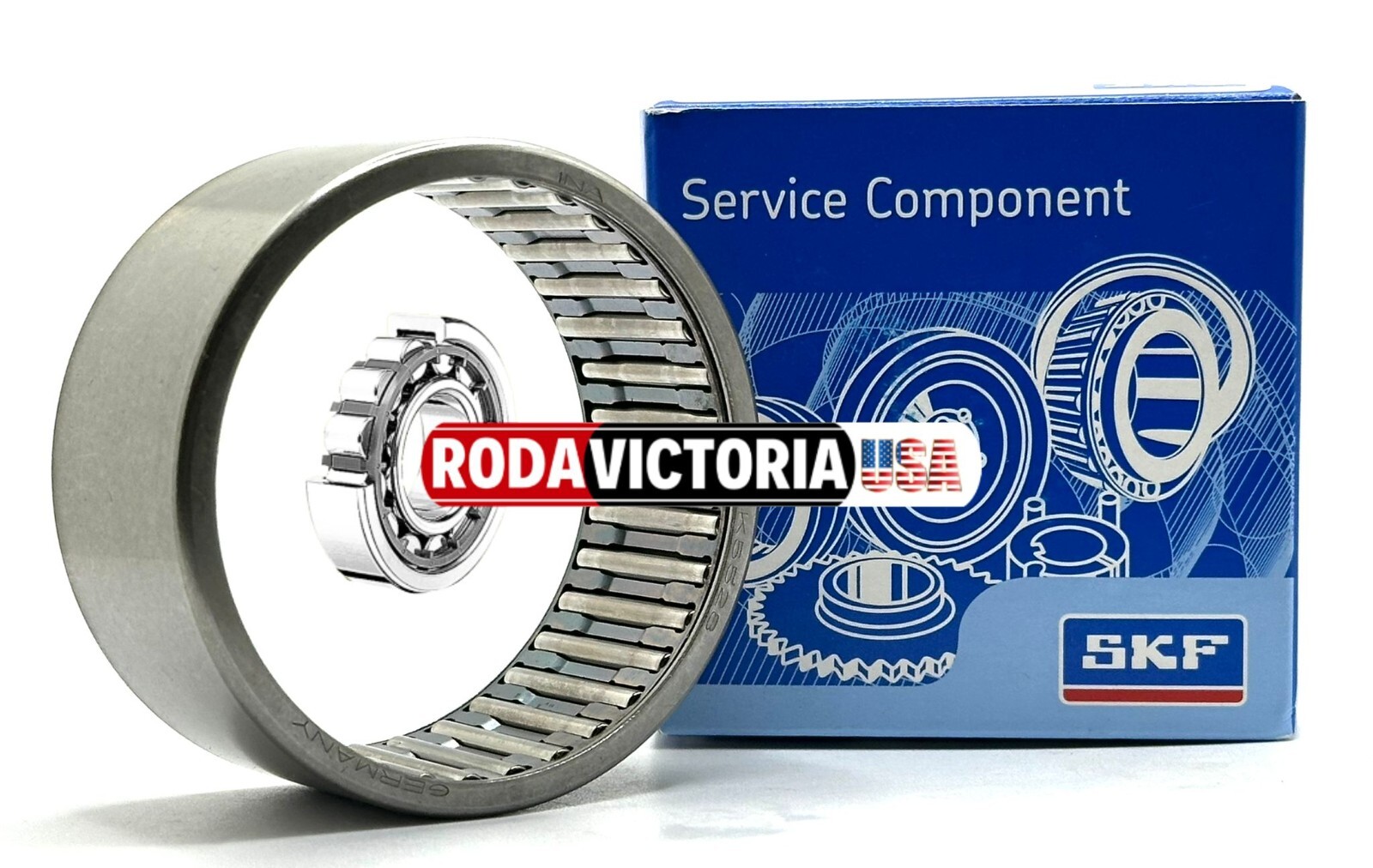 SKF GERMANY HK5528 DRAWN CUP NEEDLE ROLLER BEARING 55x63x28mm