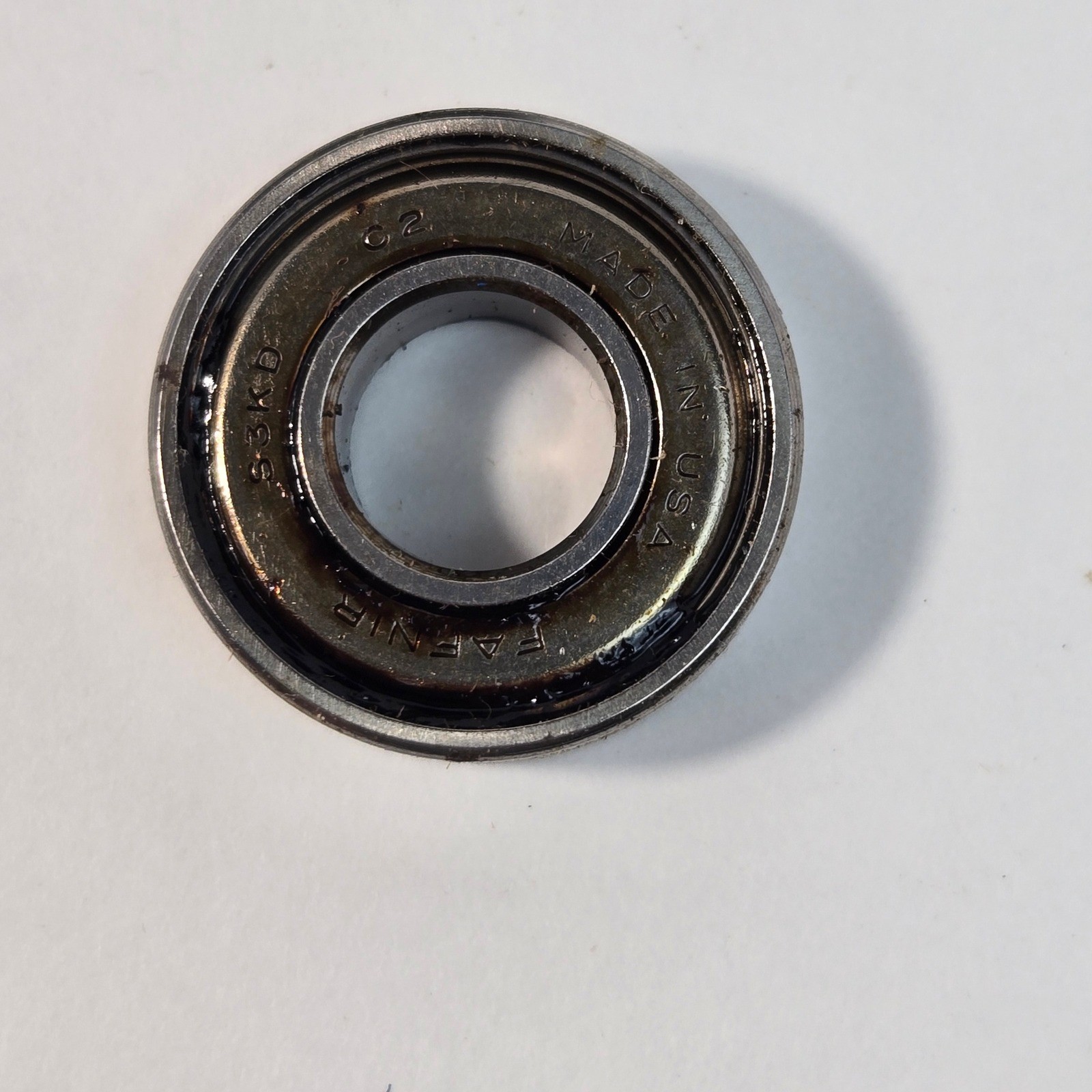 Vintage Fafnir Ball Bearing 33KD C2 5D Made in USA New Britain Conn with Box