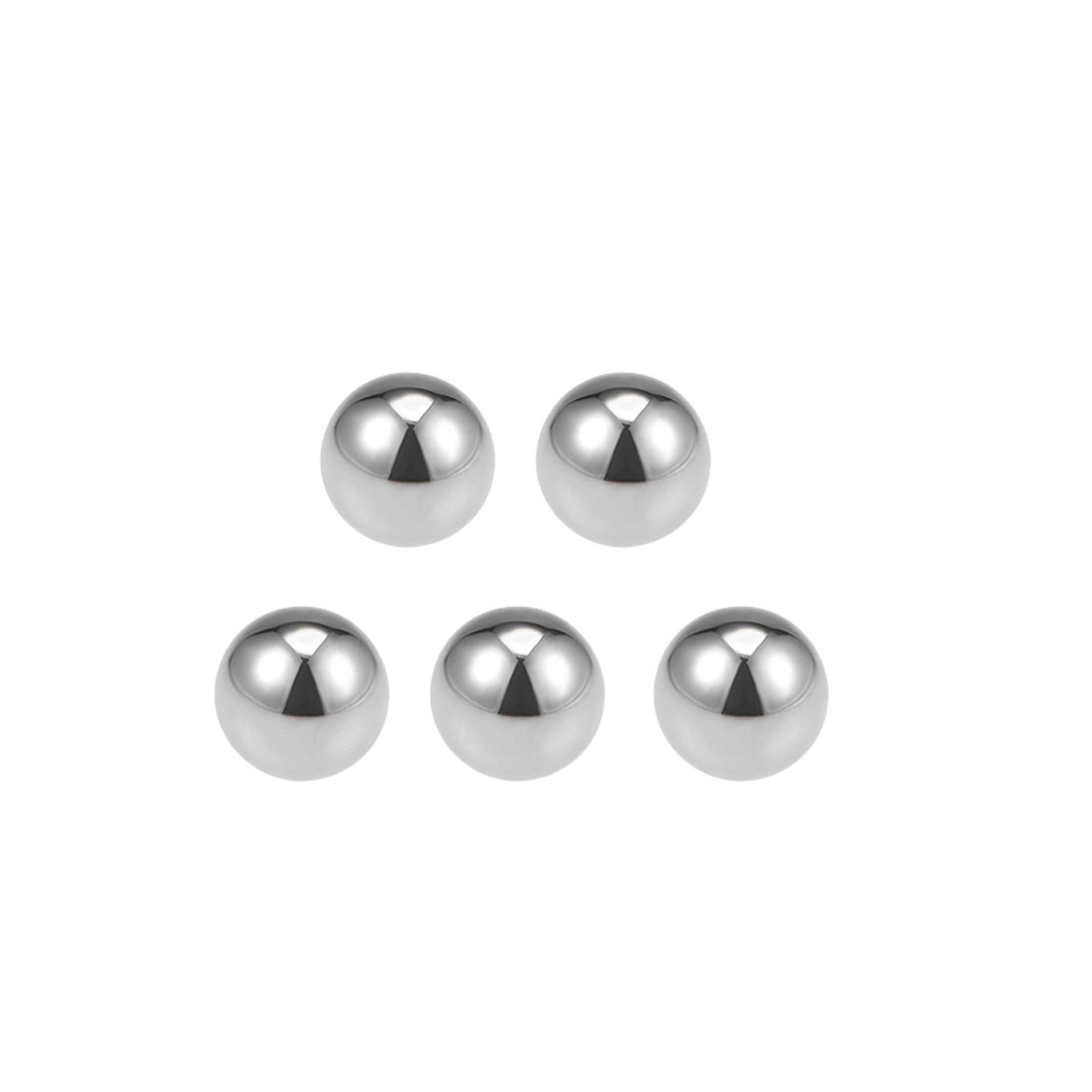 Bearing Balls 5/8-inch 304 Stainless Steel G100 Precision 5pcs