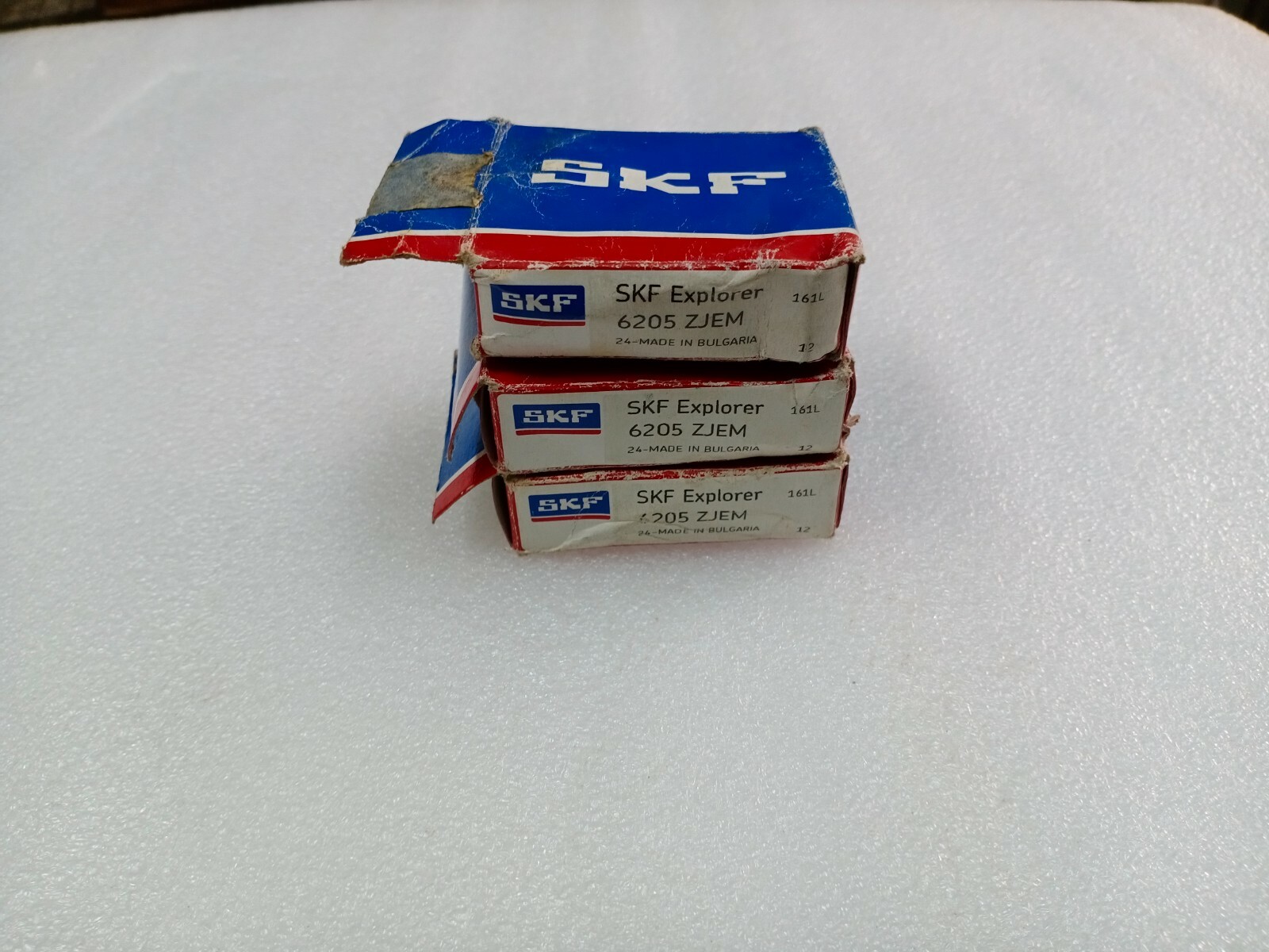 6205 ZJEM SKF Explorer Bulgaria Single Row Deep Groove Ball Bearing 6205ZJEM 3PC