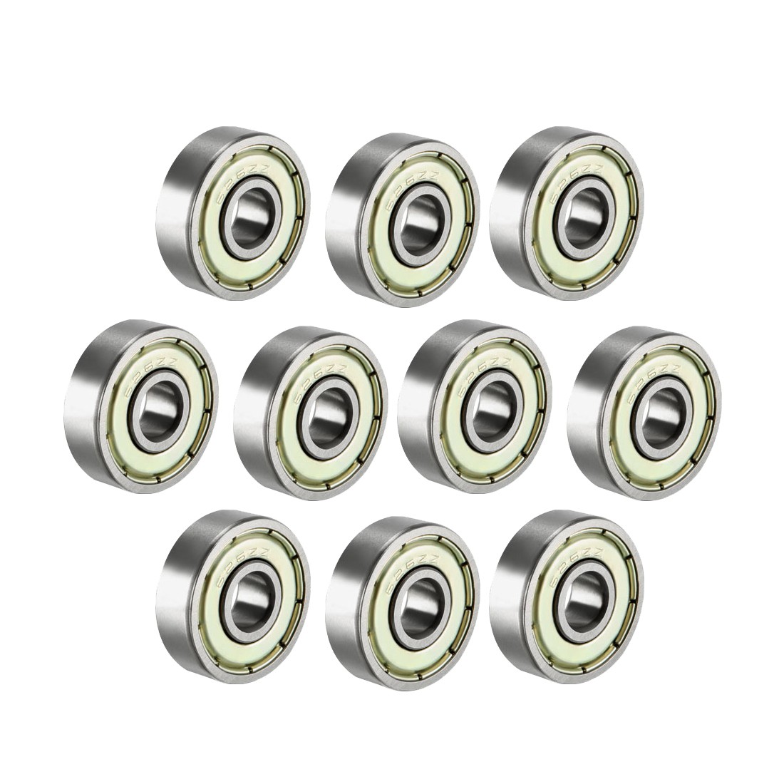 10pcs 626Z Deep Groove Ball Bearing Single Shield 60026 Chrome Steel Bearings