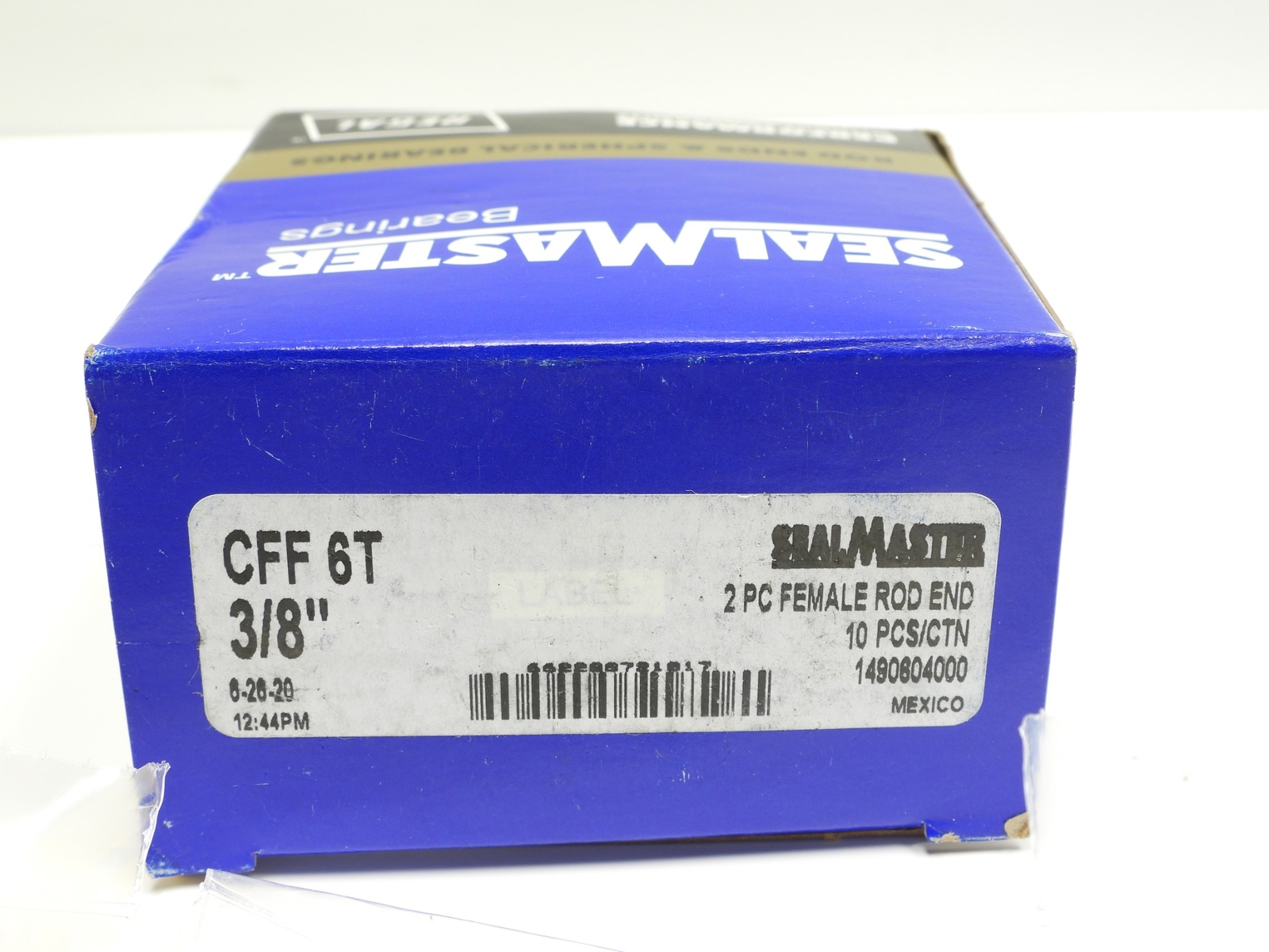 (10-Pack) SealMaster 3/8″ Bore Female Threaded Right Hand Rod End 0.3750 3/8-24