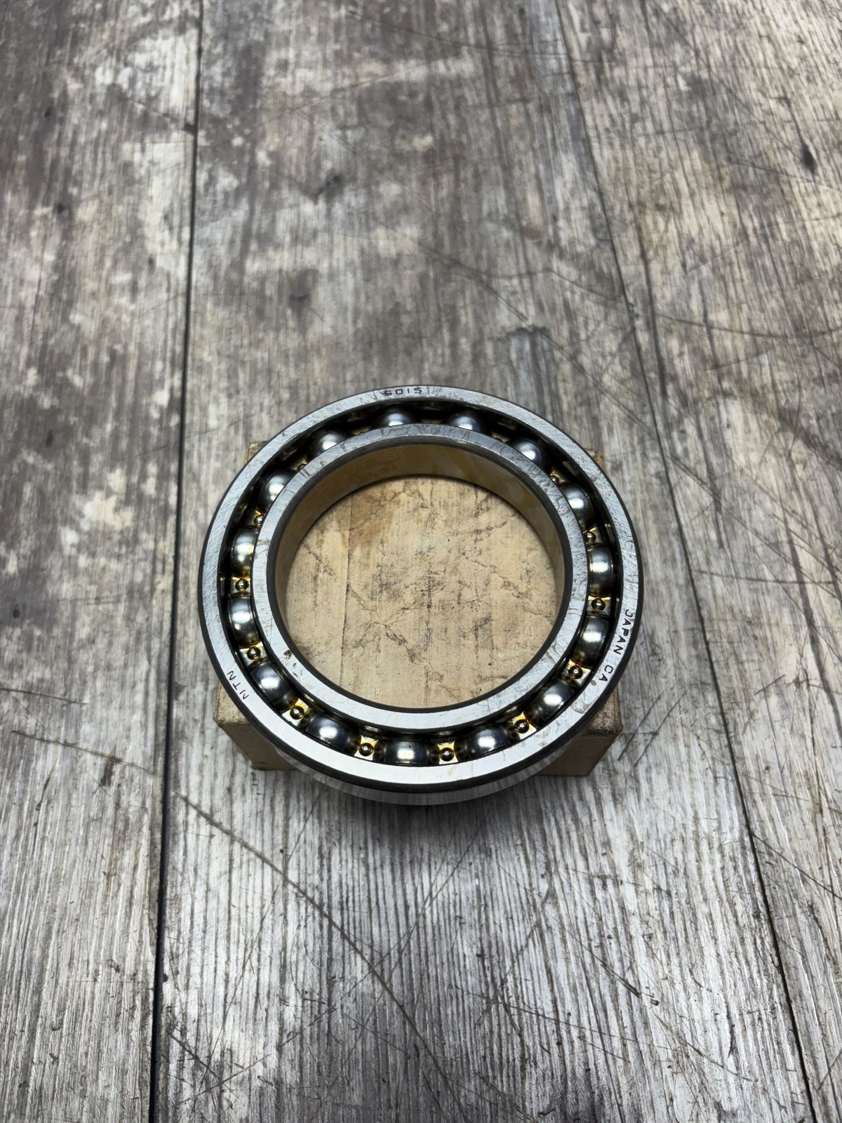 (LOT-2) NTN 6015 OPEN DEEP GROOVE BALL BEARING JAPAN 75MM X 115MM X 20MM