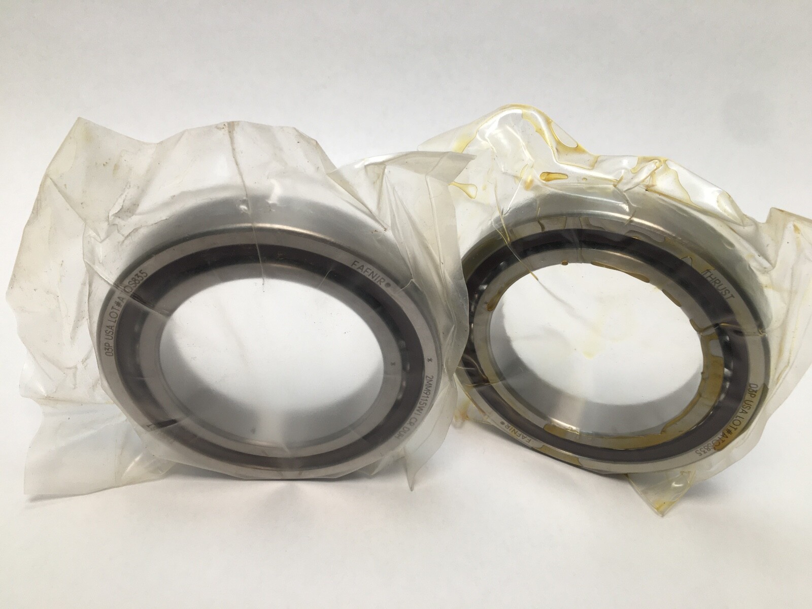 Fafnir 2MM9115WI-DUH Angular Bearing 75x115x20 mm 2MM 9115 WI CR DUH 7015 2 Pcs
