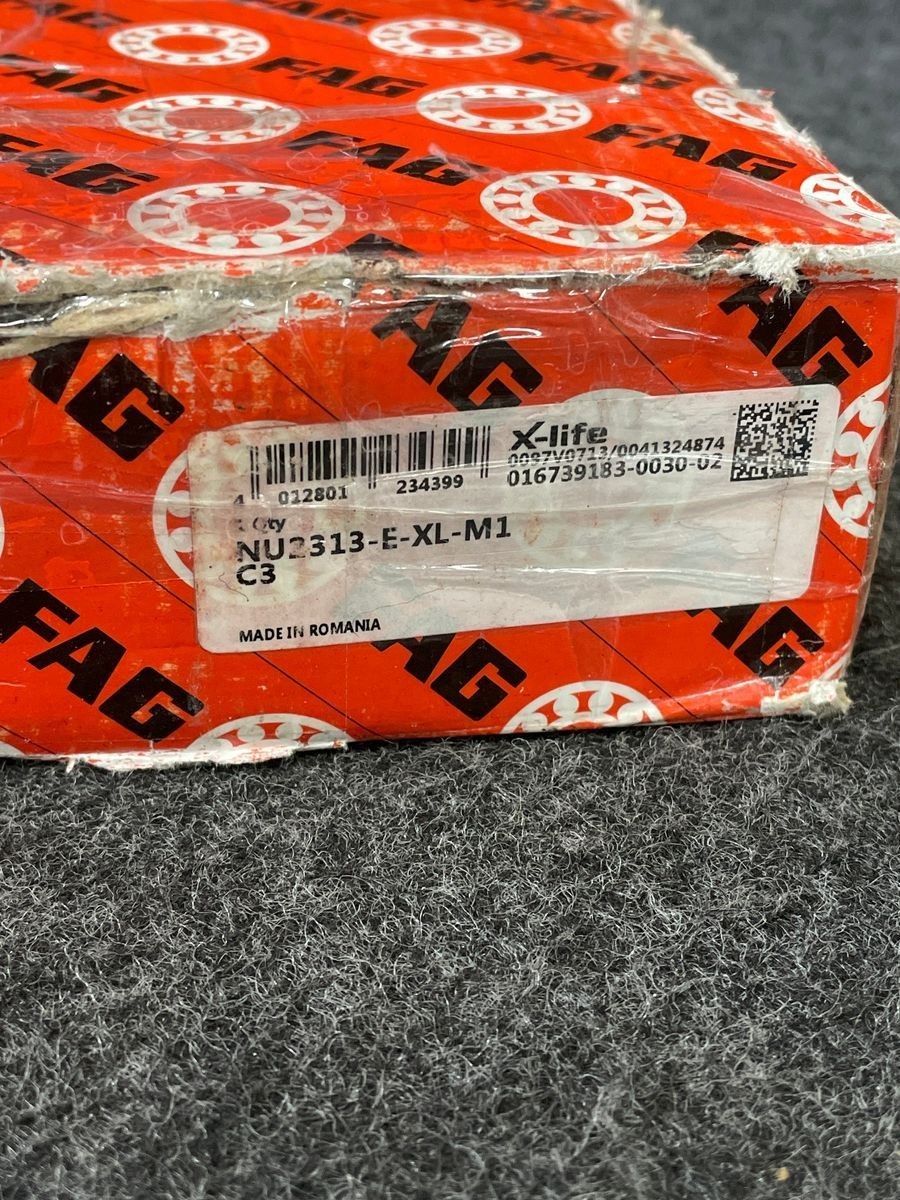 FAG NU2313-E-XL-M1 Cylindrical Roller Bearing – Straight, 65 mm ID, 140 mm OD