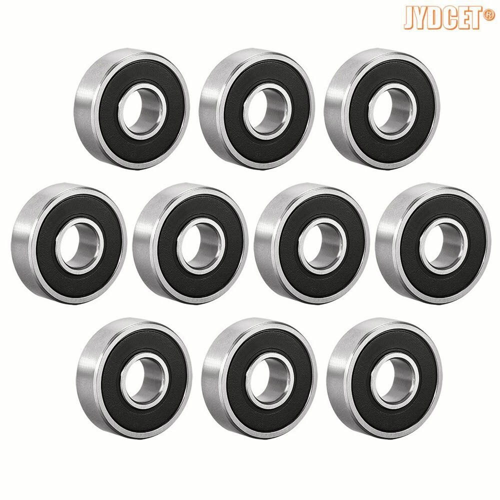 607-RS Deep Groove Ball Bearing Double Sealed 7x19x6 mm 10pcs Bearing for RC Car