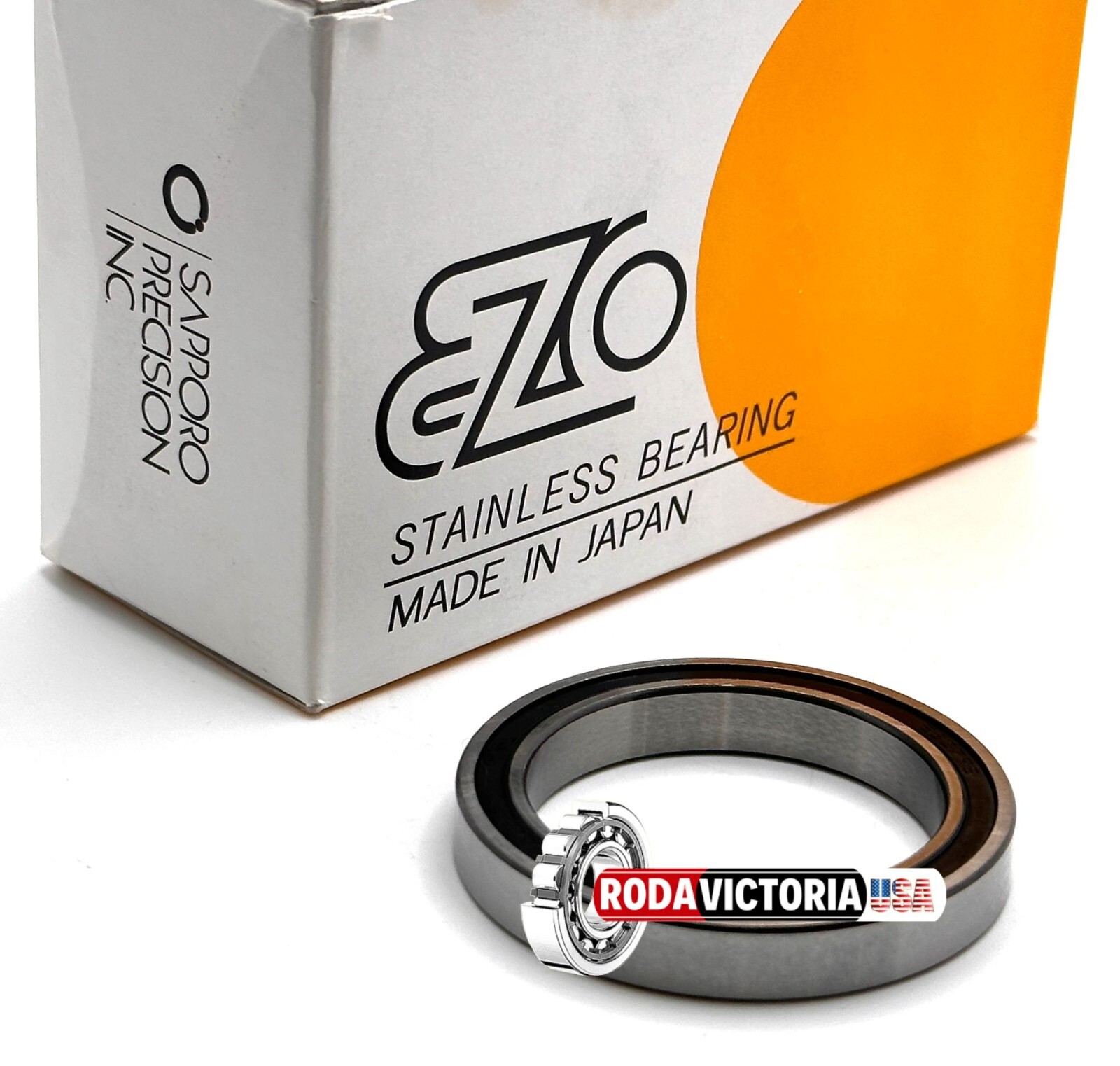 EZO JAPAN 61807 2RS Ball Bearing RUBBER SEALED 35x47x7mm 6807-2RS