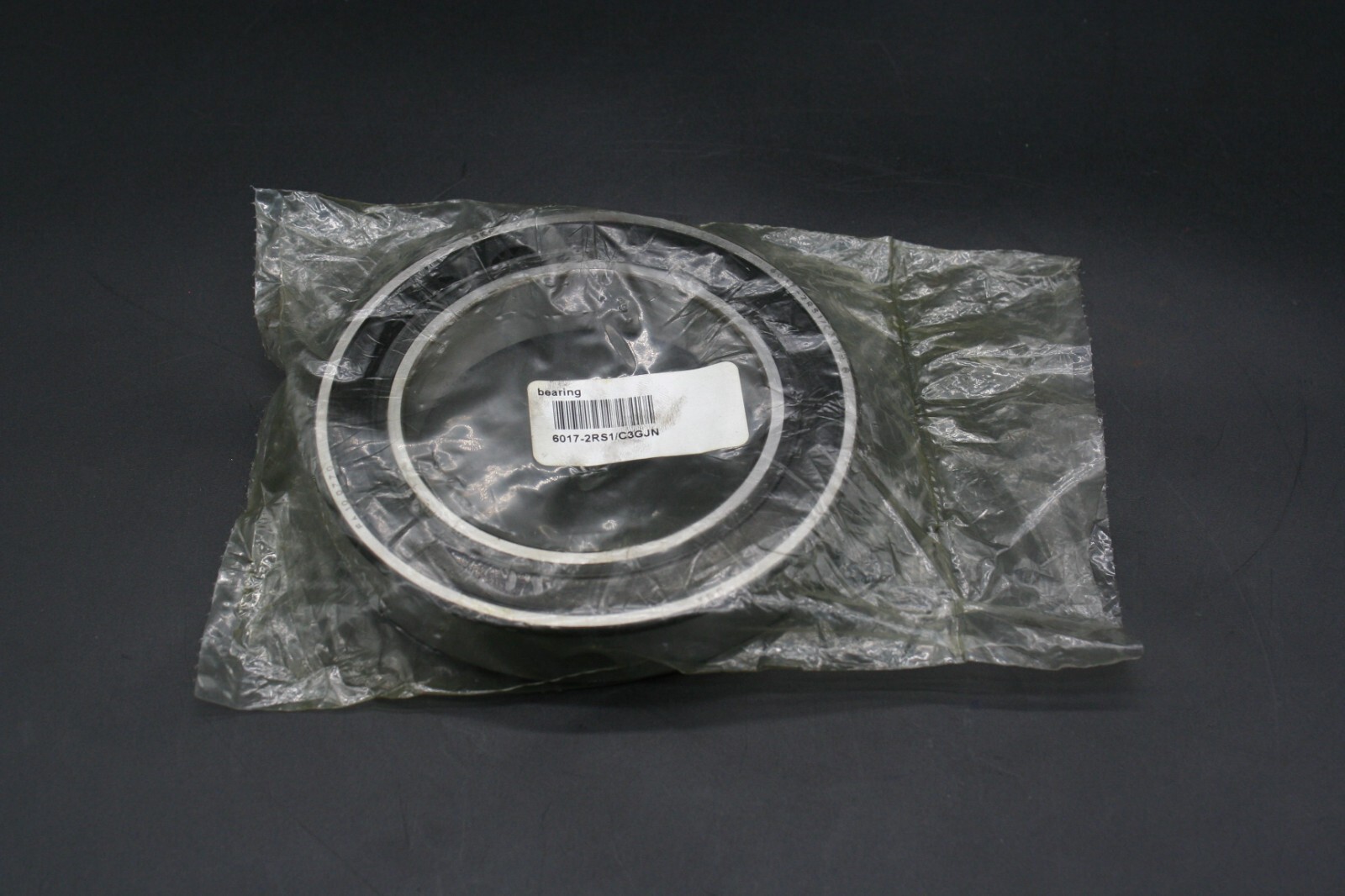 One (1) SKF 6017-2RS1/C3GJN Deep Groove Ball Bearing USA NEW