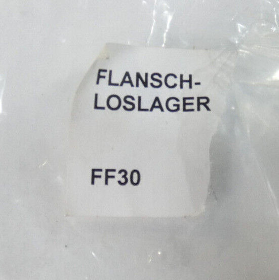 NSK flange bearing unit / floating bearing FF30 for ball thread | flange 95 mm long