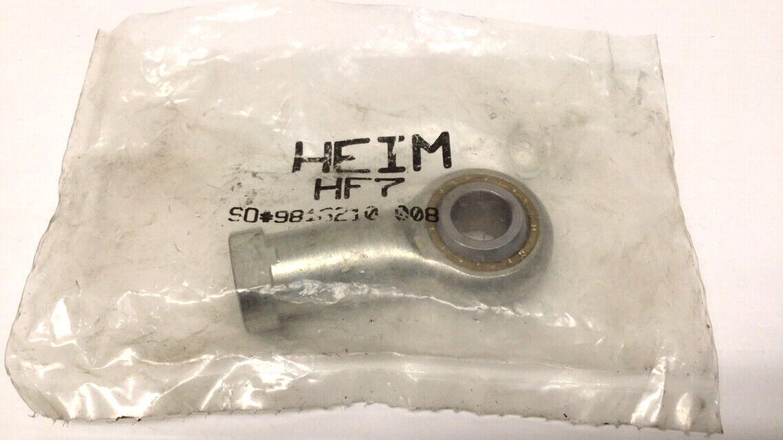 Heim HF7 Rod End Bearing 7/16″-20 Female RH Thread 7/16″ Bore Swivel End