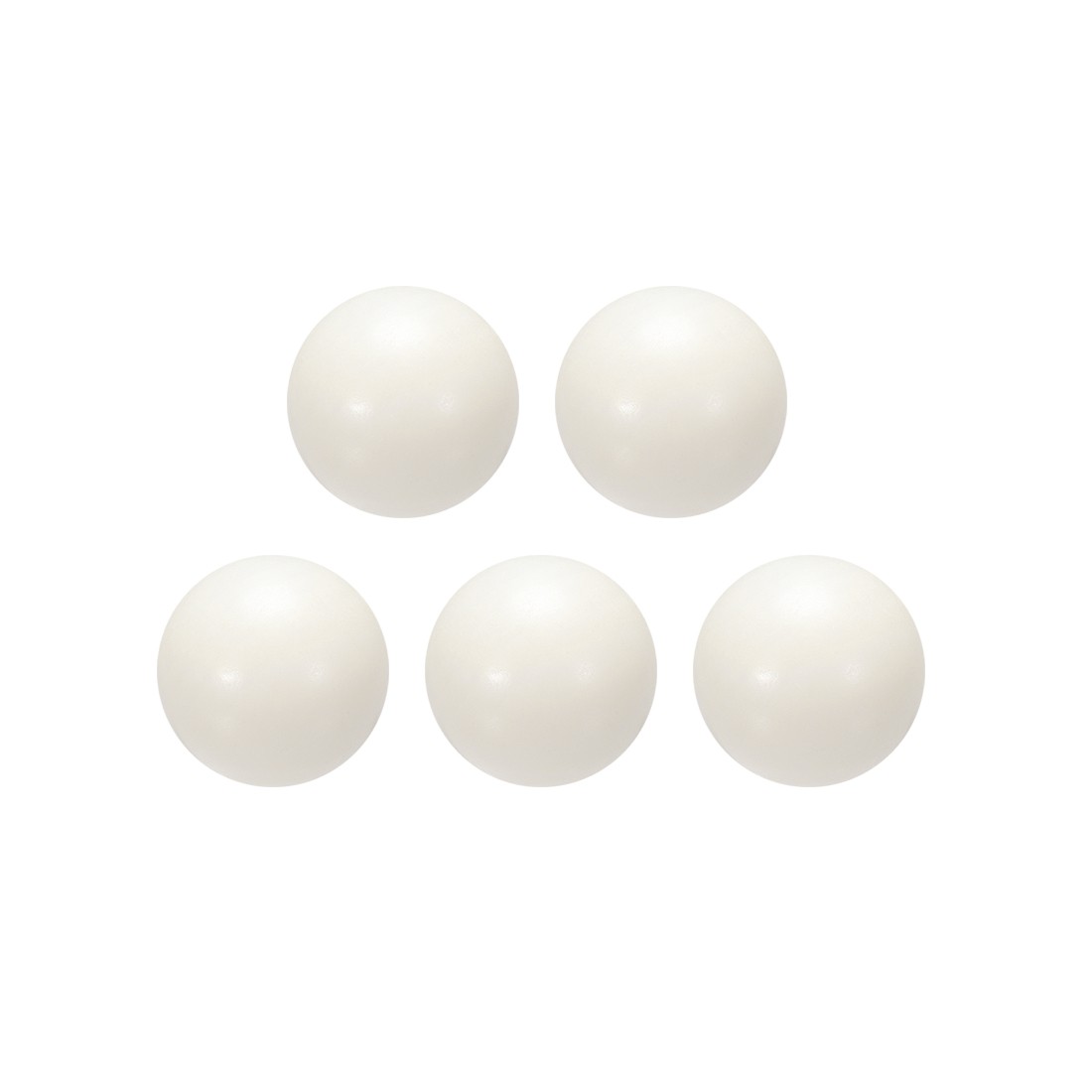 5pcs 1/2-inch PA Nylon Solid Plastic Balls Precision Bearing Ball