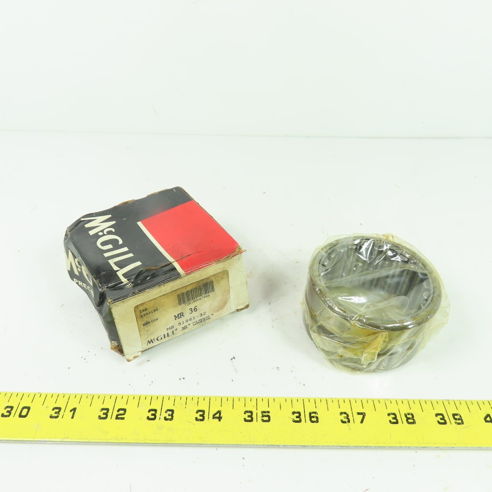 McGill MS 51961-32 MR 36 Cagerol Needle Roller Bearing 3″ OD NEW