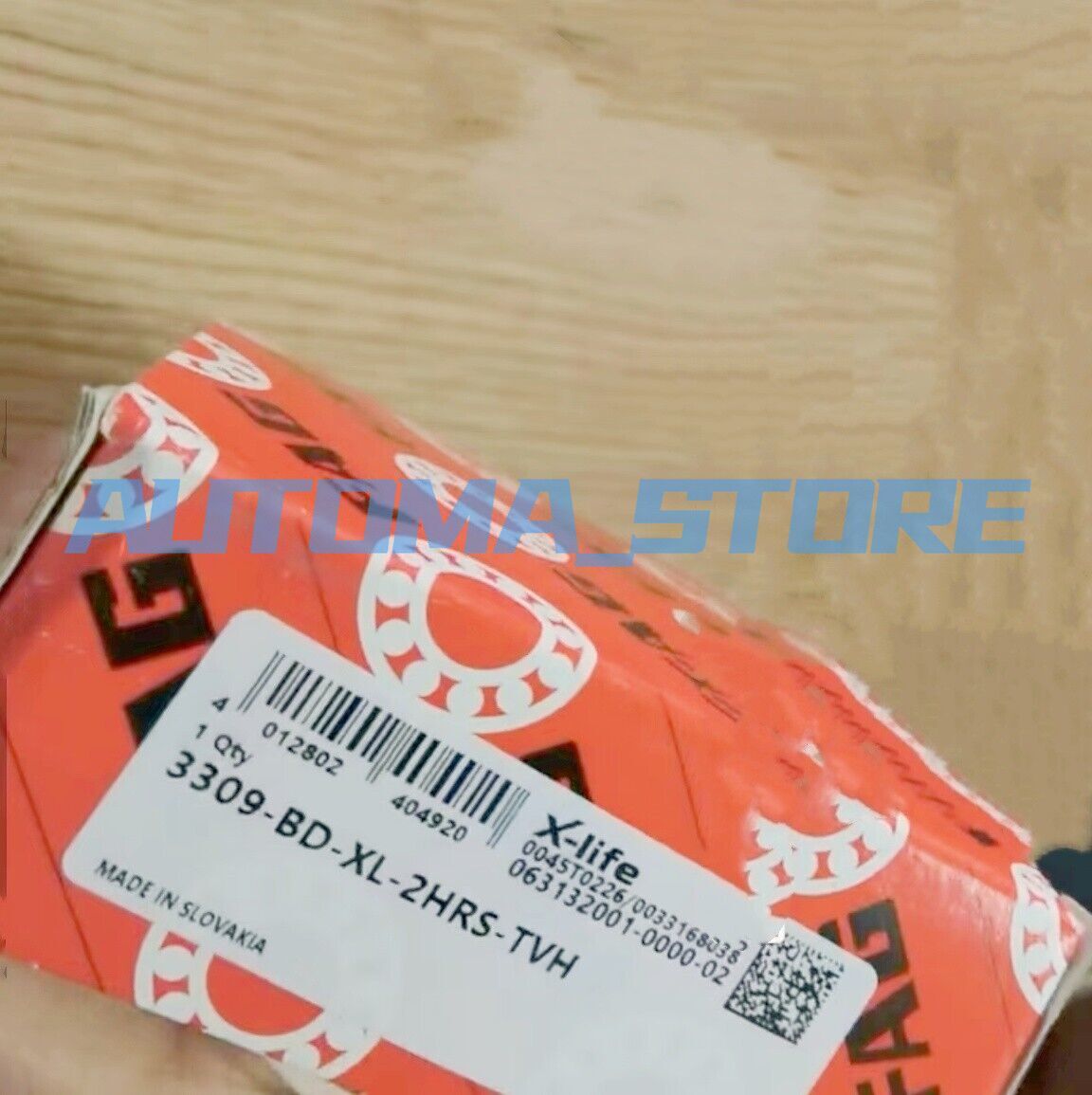 1PC NEW FAG 3309-BD-XL-2HRS/TVH double row angular contact ball bearing #AM