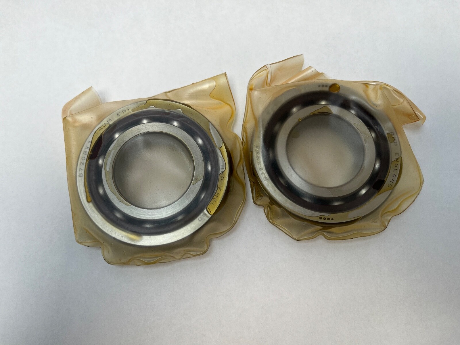 RHP 7208ETDUM Bearing 40x80x18 mm 7208-E-T-DUM-P0 B7208X3TADUMEP1 England 2 Pcs