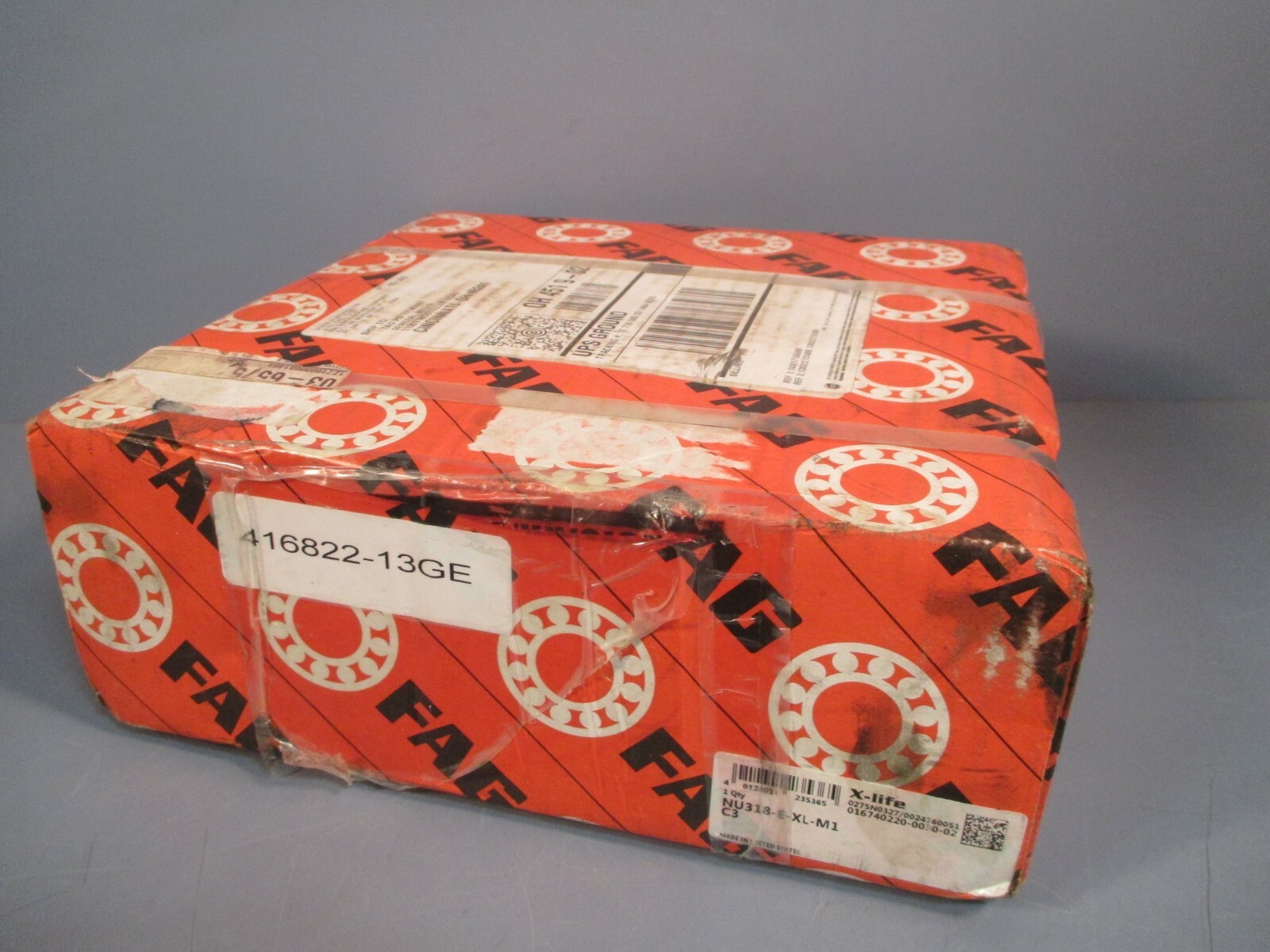 FAG X-Life Cylindrical Roller Bearing NU318-E-XL-M1C3 FACTORY SEALED