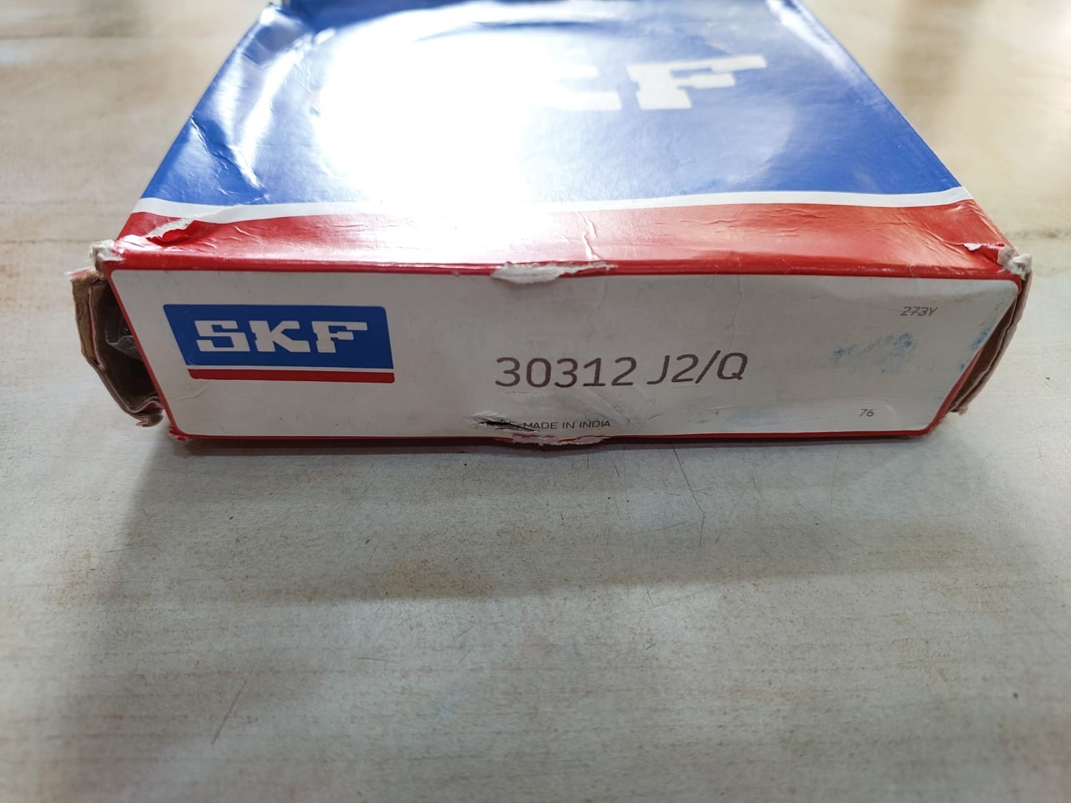 SKF 30312 J2/Q SINGLE ROW TAPERED ROLLER BEARING 60x130x33.5mm, NEW SKF 30312