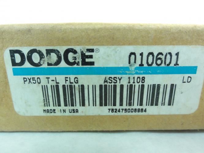 210830 New-No Box; Dodge 10601 Tire Coupling Flange Assembly PX50 T-L FLG