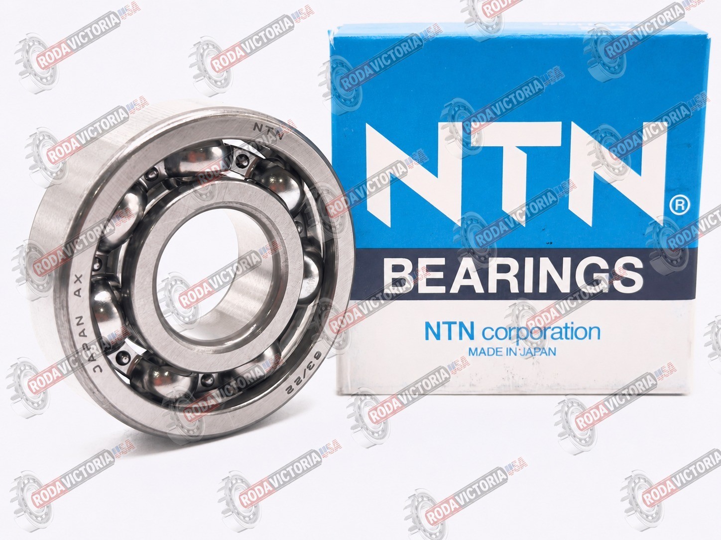 NTN 63/22 Deep Groove Ball Bearing Open for Yamaha FZX 750 FARE 22x56x16 mm