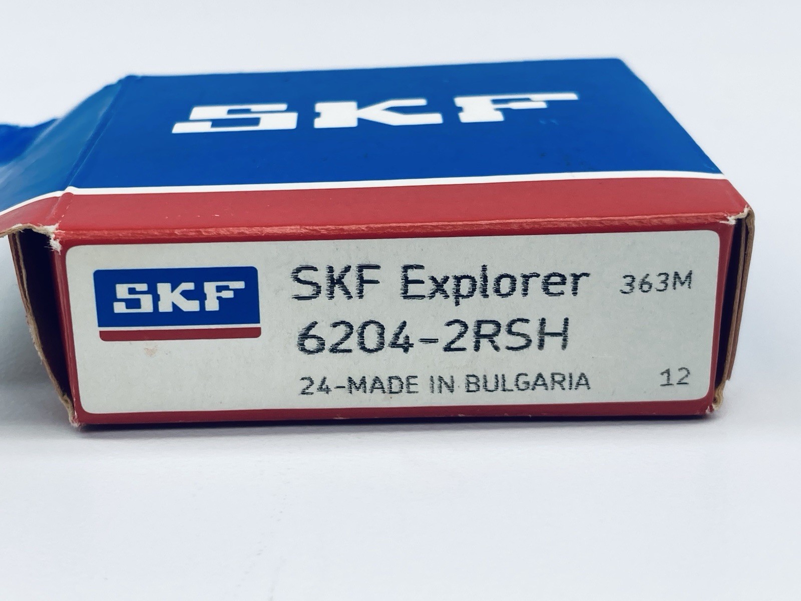 Lot Of 2 SKF 6204-2RSH Double Rubber Seal Ball Bearing 20mmID 47mmOD 14mmW