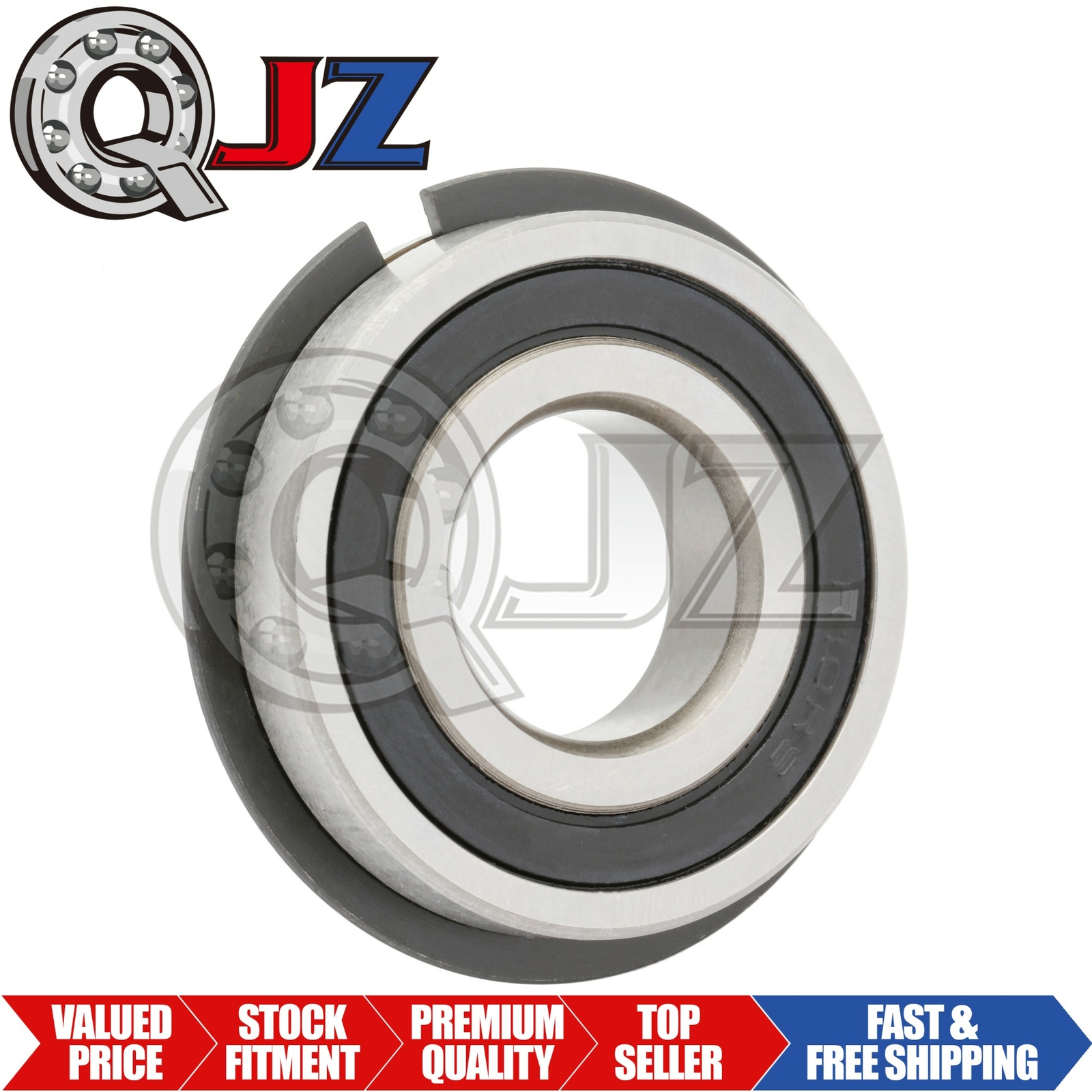 [1-Pack] R10-2RS-NR Radial/Deep Groove Ball Bearing 0.625in x 1.375in x 0.340in