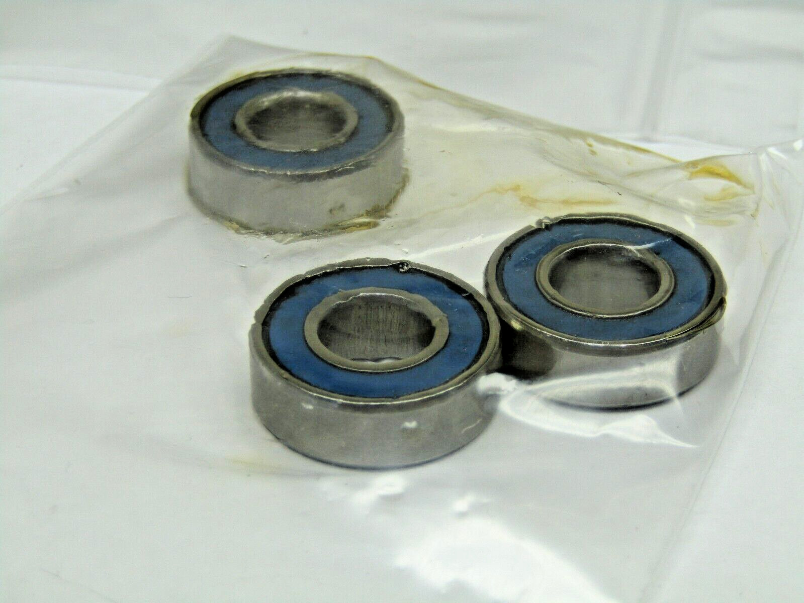 (Lot of 3) SSR6-2RS 3/8″ x 7/8″ x 9/32″ Stainless Sealed Bearing