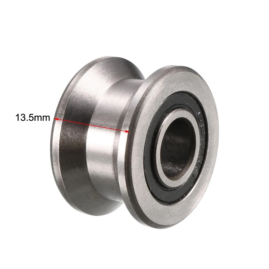 T22 V-Groove Ball Bearing 8×22.5×13.5mm Guide Pulley Bearings for Shaft 12mm