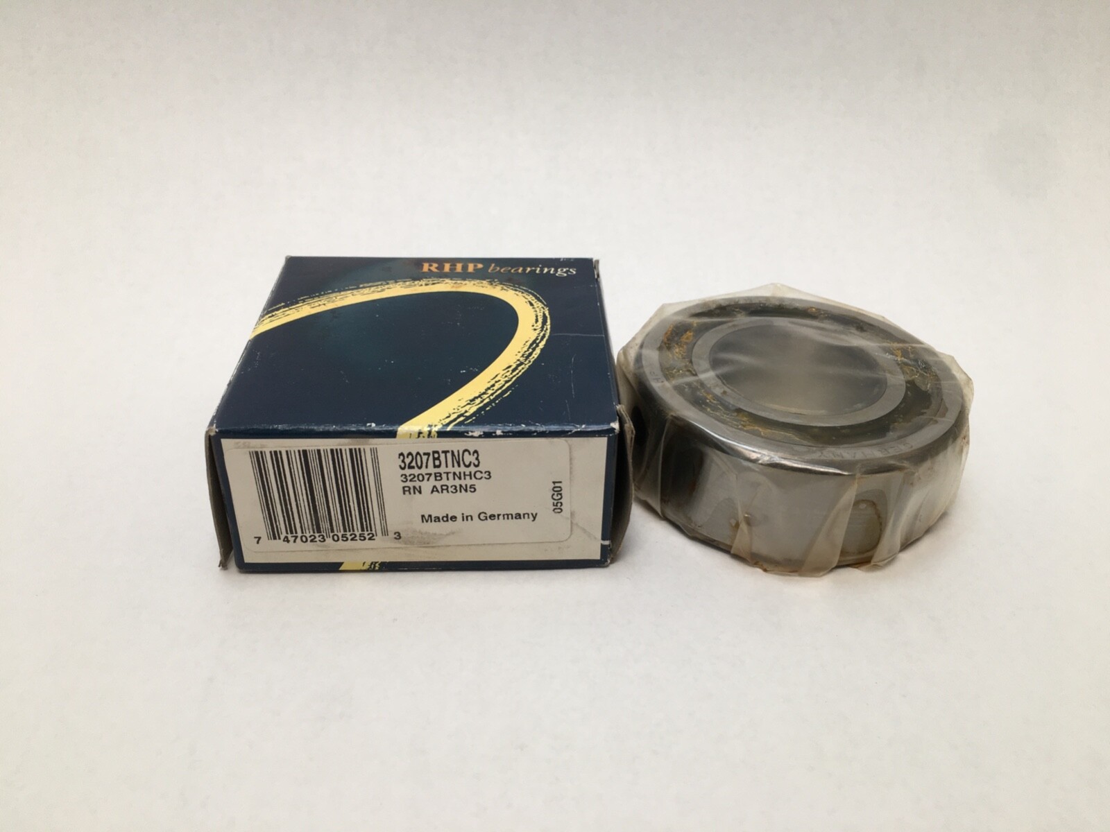 RHP 3207BTNC3 Angular Contact Bearing 35x72x27 mm 3207 5207 B TN H C3 Germany