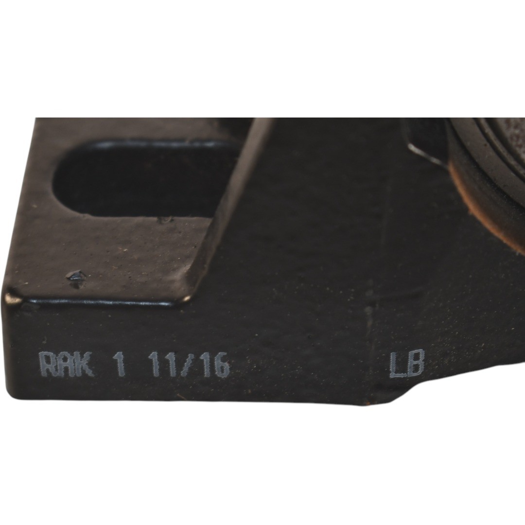 Timken RAK1 11/16 Pillow Block Ball Bearing Unit – 2-Bolt Base, 1-11/16 in Bore,