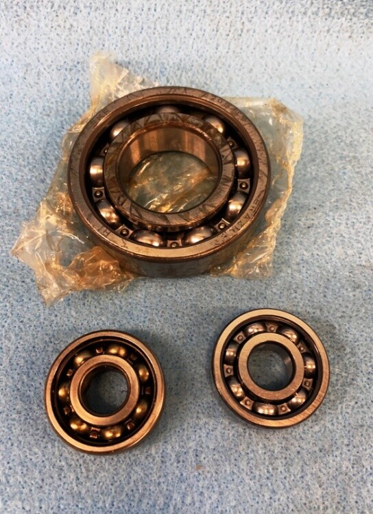 ASSORTED DEEP GROOVE BALL BEARING LOT OF 3