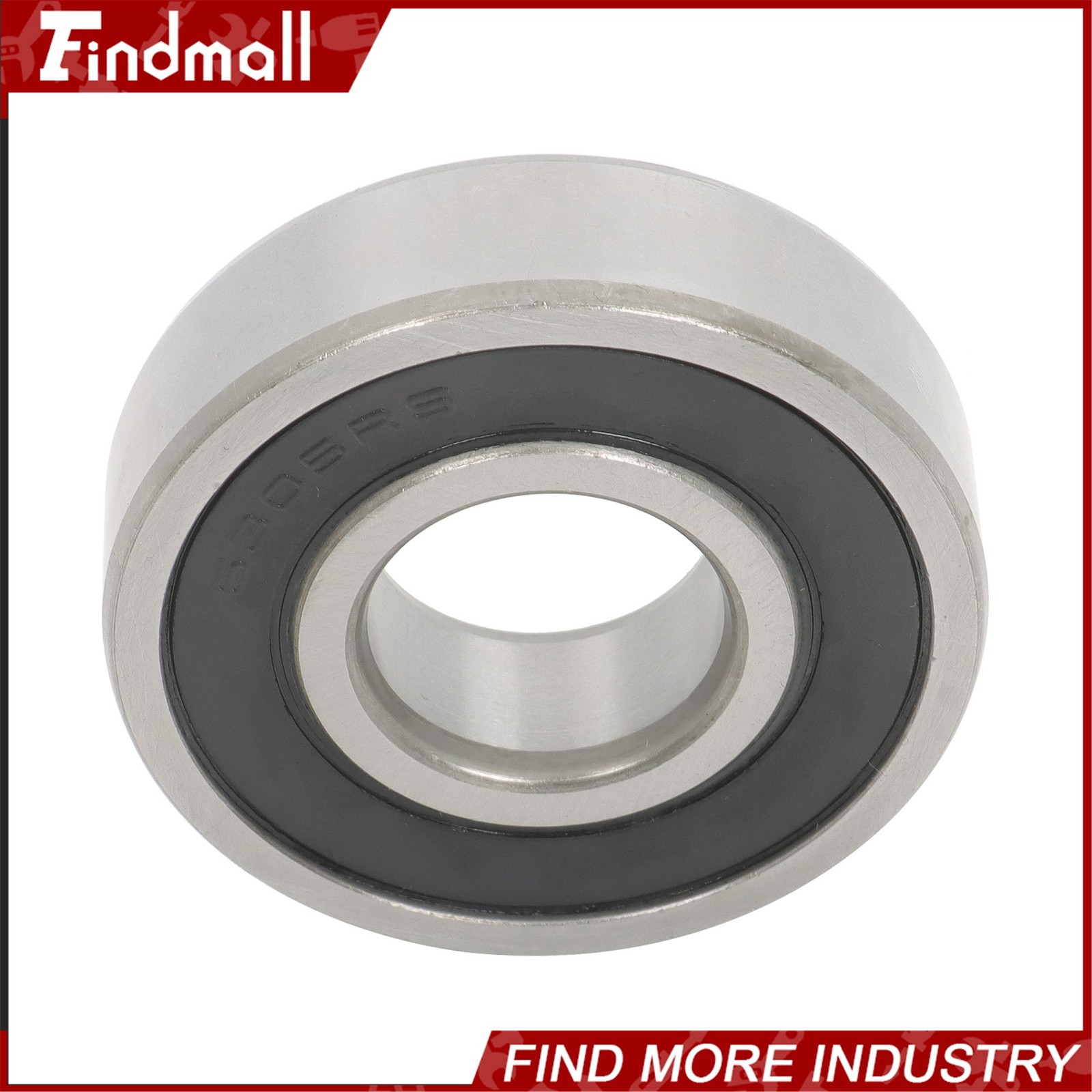 Findmall 6305-2RS C3 Ball Bearing 25x62x17mm 10 Pcs Premium Rubber Sealed