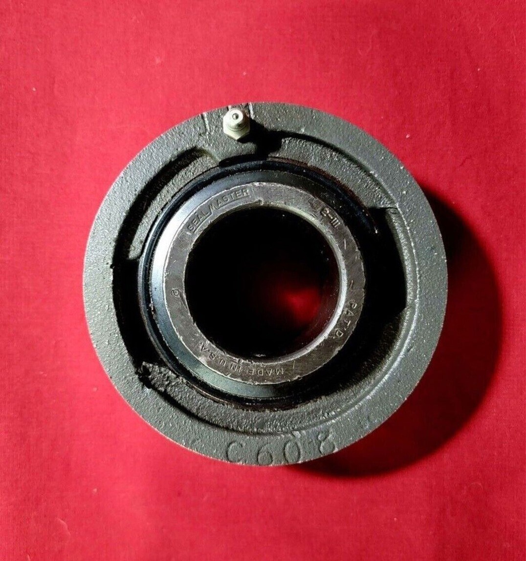 Sealmaster 2-111 Bearing Insert – 1 11/16″ ID x 3 17/32″ OD In C608 Block – NEW
