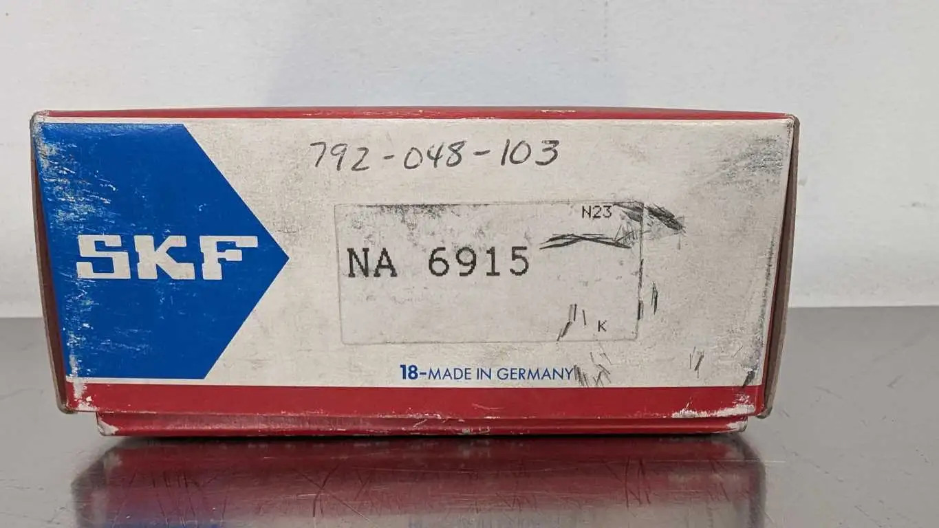 SKF NA 6915 Needle Roller Bearing 2.953″ ID 4.134″ OD 2.126″ Wide
