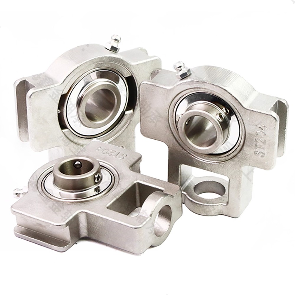 SUCT204 – SUCT210 Bore 20mm-50mm Self Lube Metric Take Up Unit Housing & Bearing