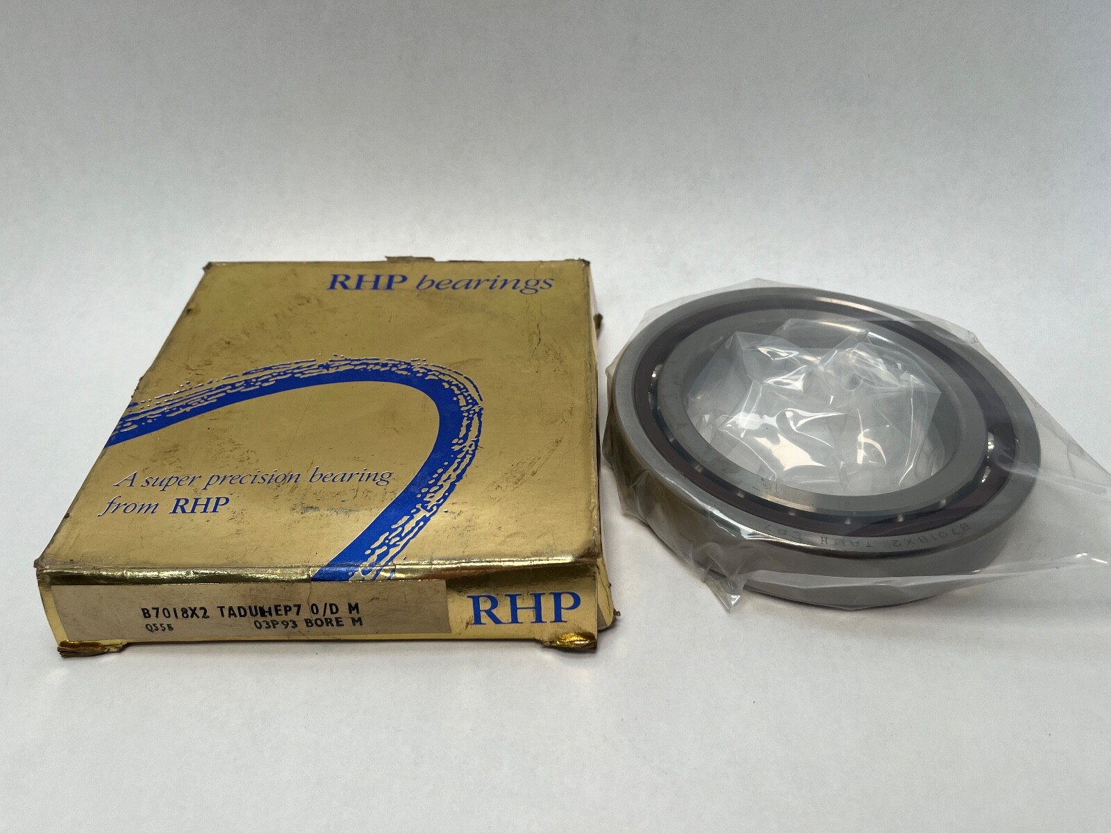RHP 7018CTDUHP4 Bearing 90x140x24 mm 7018C 7018-C-T-DUH-P4 England