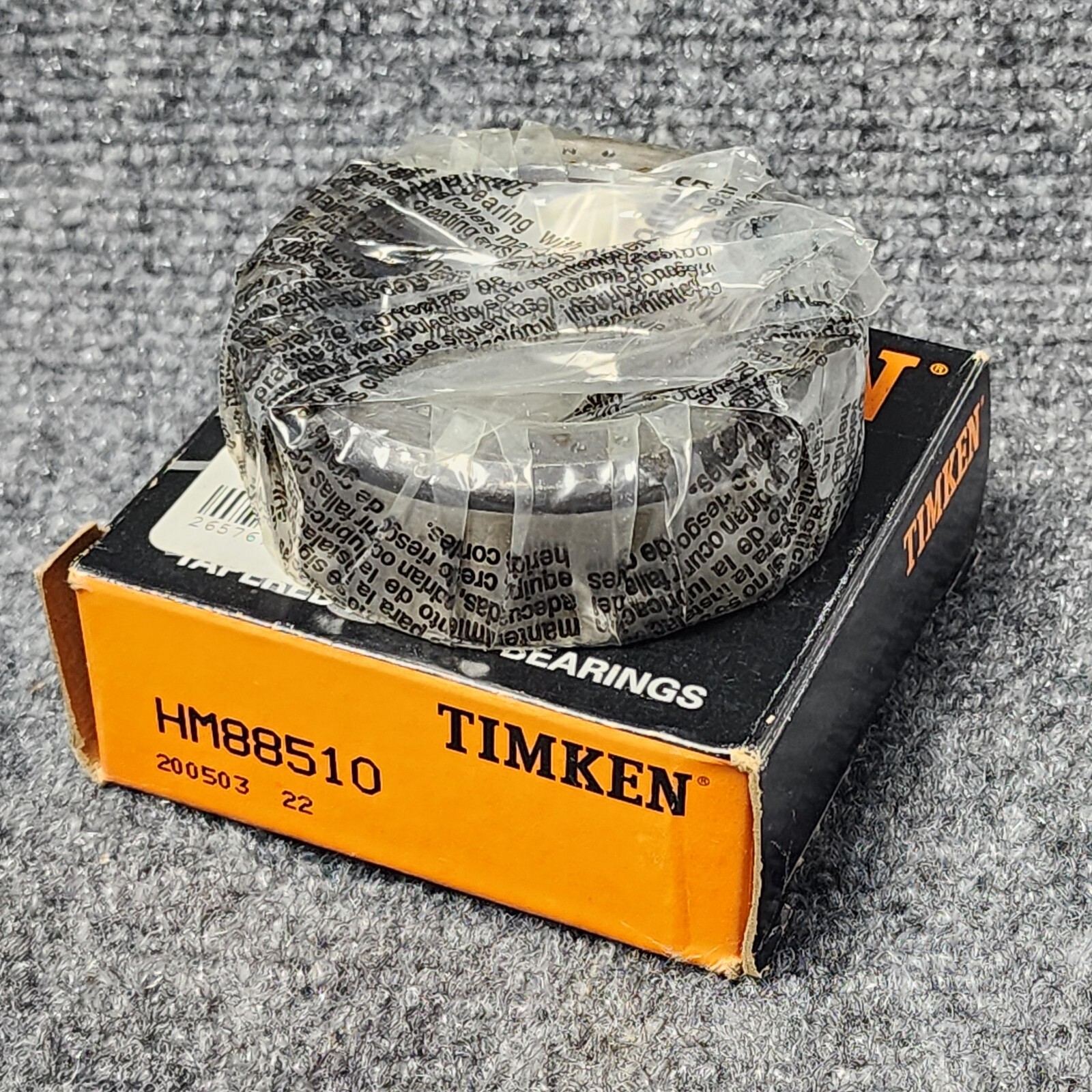 TIMKEN HM88510 Tapered Roller Bearing 2.8750 in OD, 0.9063 in Width
