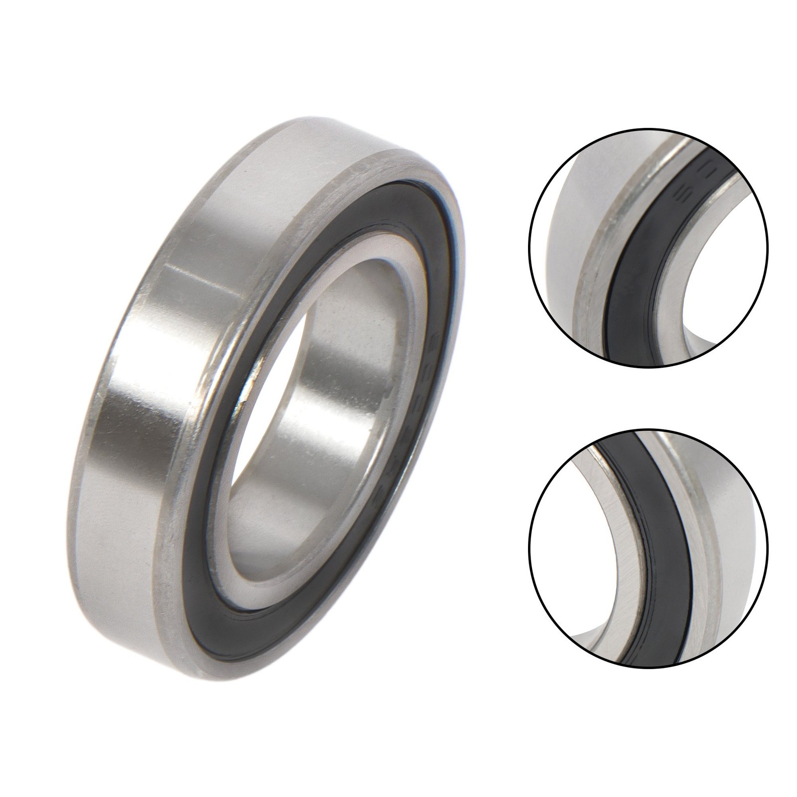 10pcs 6008-2RS Ball Bearings 40x68x15mm Double Rubber Sealed