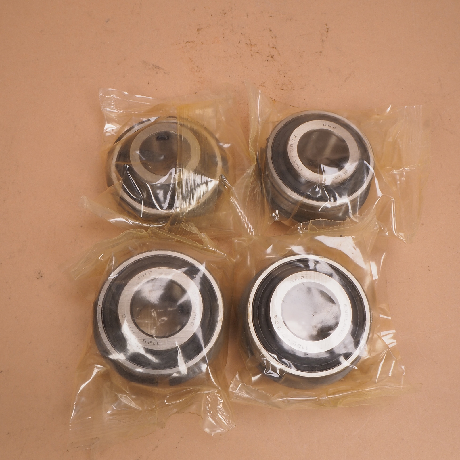 Lot of 4 RHP Bearings 1125-7/8CG Self Lube Bearing Insert 7/8″ Shaft Diameter