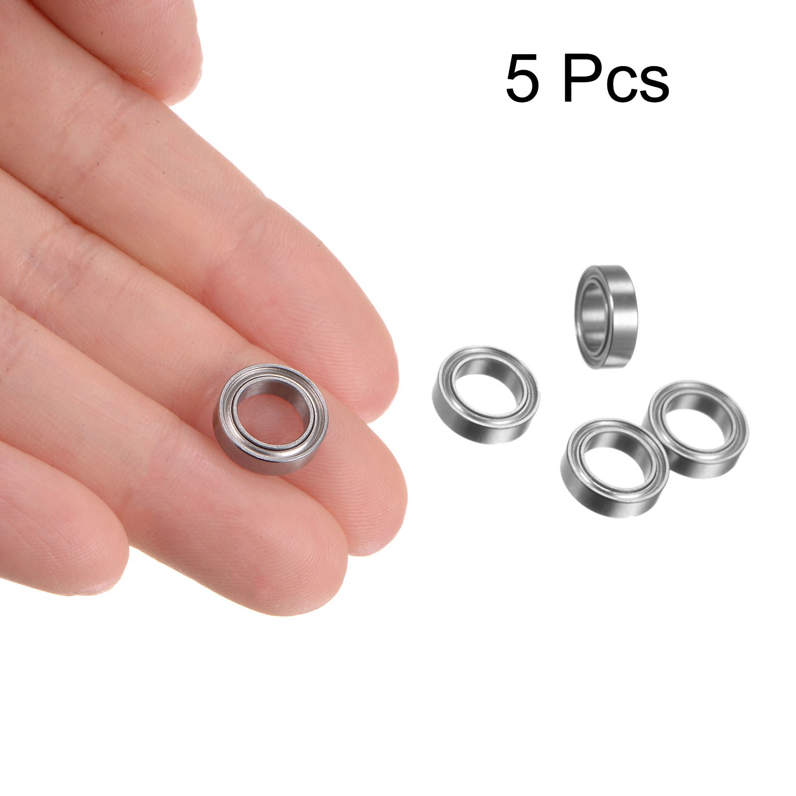 5pcs MR117ZZ Bearings 7x11x3mm Chrome Steel Mini Bearing Double Shielded ABEC3