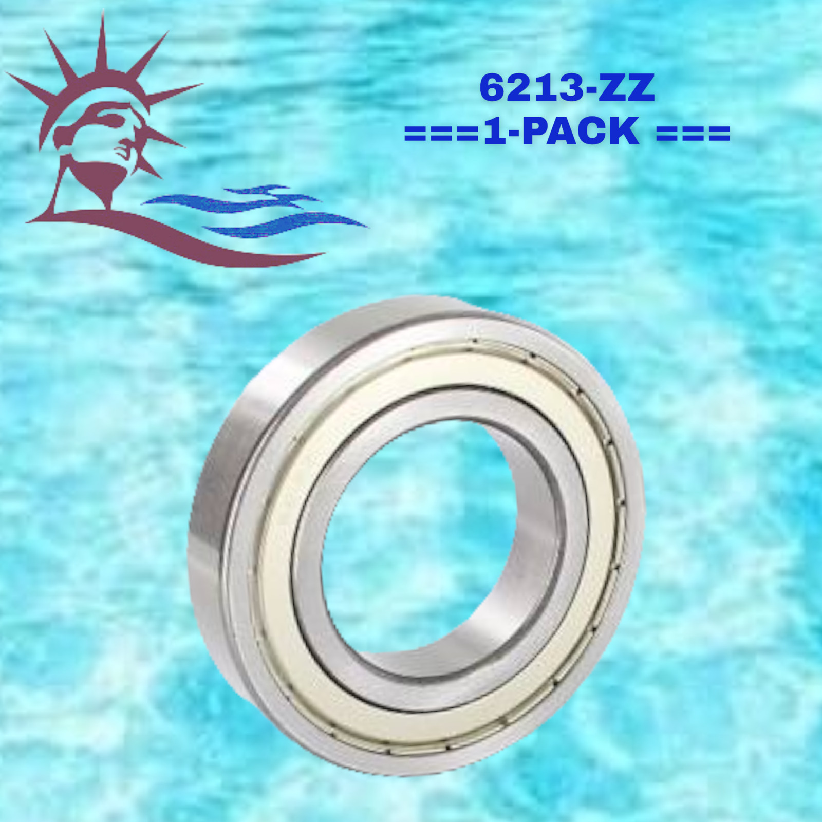 6213-ZZ WJB Radial Ball Bearing W/2 Shields R8S5B