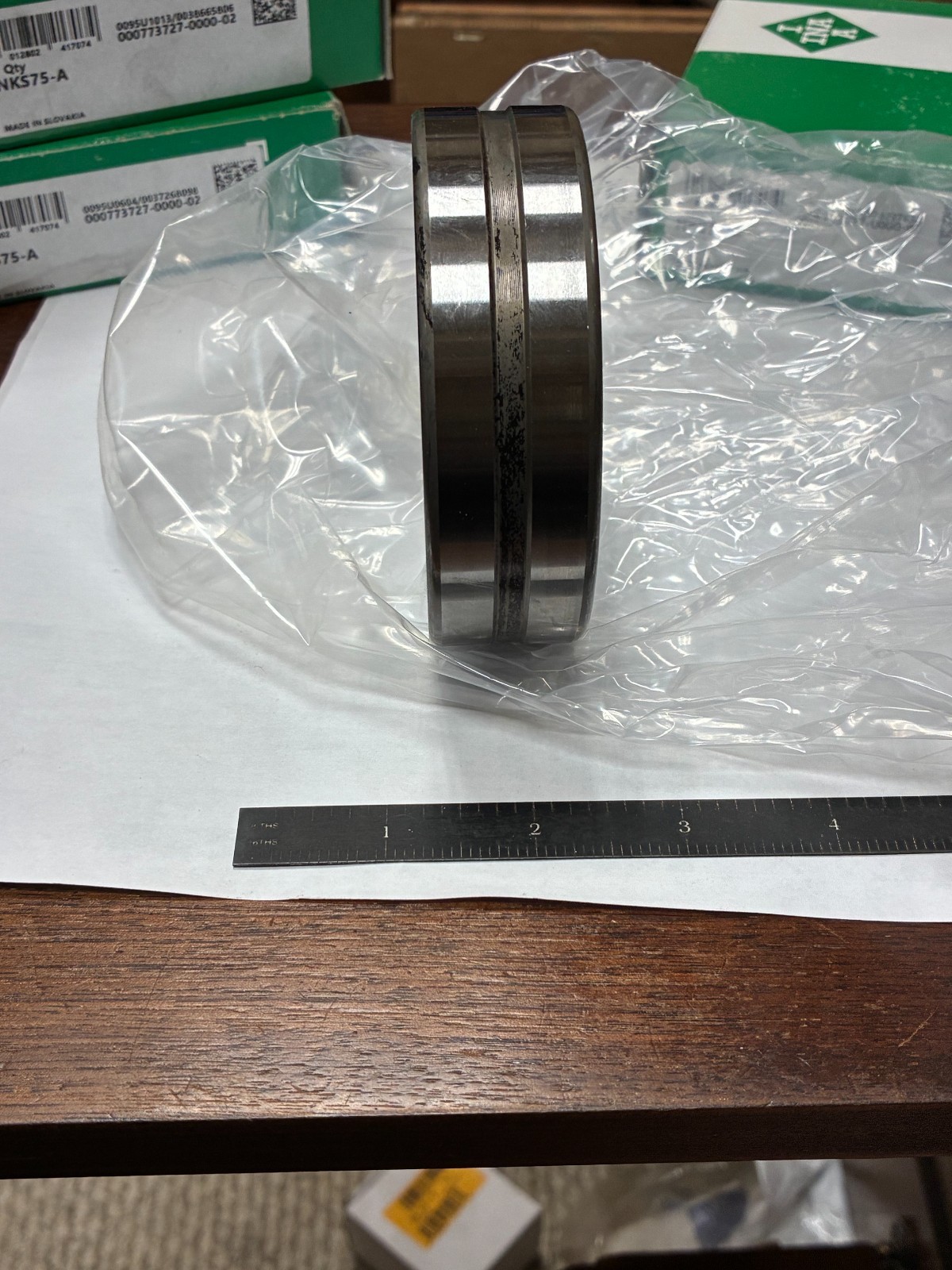 INA NKS75A, Needle Roller Bearing, 75mm x 95mm x 28mm