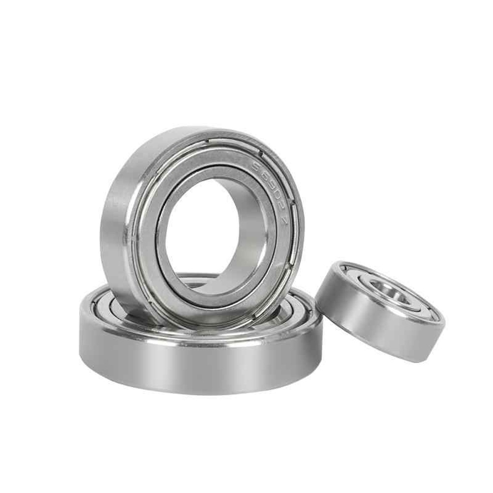 Stainless Steel Deep Groove Ball Bearing Miniature Shielded Bearing Bore 2-55mm