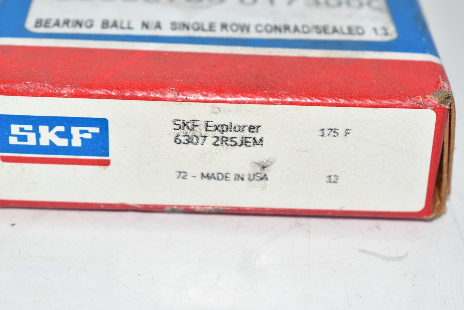NEW SKF 6307 2RSJEM Medium 6300 Series Deep Groove Ball Bearing