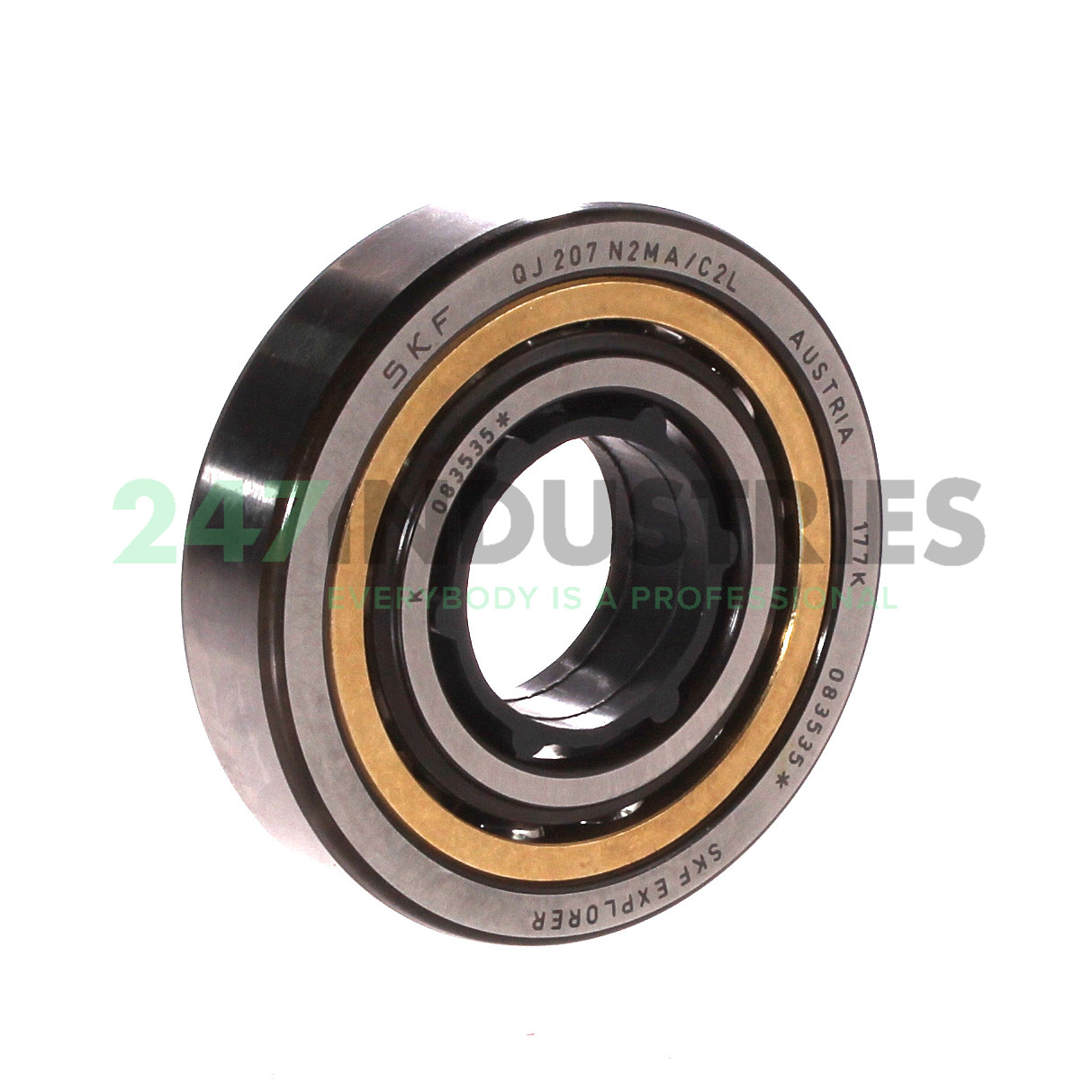 QJ207N2MA/C2L SKF 35 x 72 x 17 mm FOUR-POINT CONT. BALL